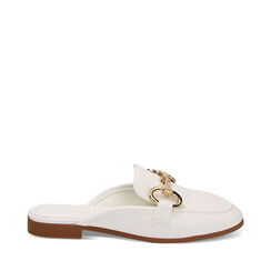 Sabot bianchi eleganti, 234902611EPBIAN037, 001a