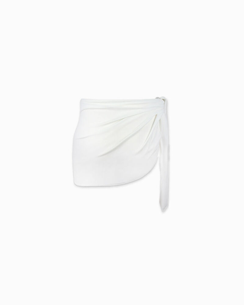 Cover-up para mujer blanco en tejido image number null