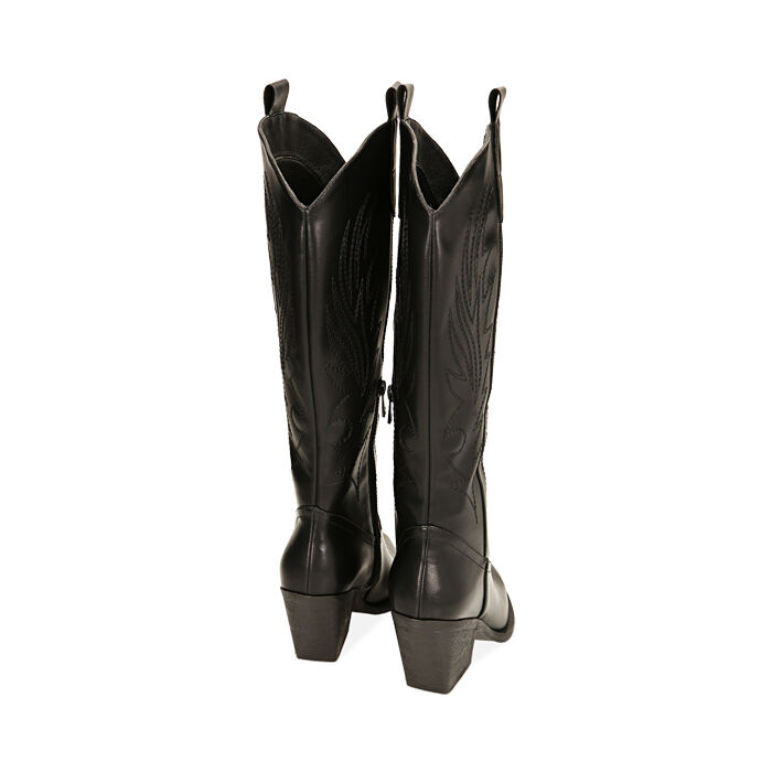 Stivali texani donna neri Primadonna Collection