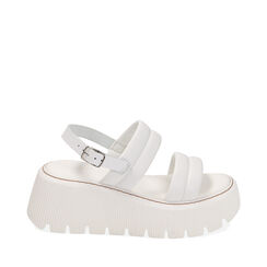 WOMEN SHOES WEDGE LEATHER BIAN, Primadonna, 214382249PEBIAN036, 001a