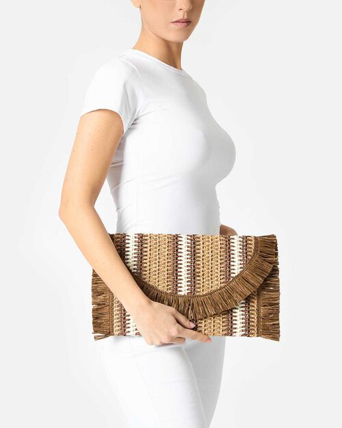 BAG POCHETTE SEA STRAW MARR, 