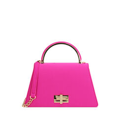 Mini bolsa mujer fucsia en tejido, Primadonna, 255126021LYFUCSUNI, 001a