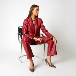 Pantalone rosso da donna con silhouette elegante, Primadonna, 266541205EPROSSL, 002a