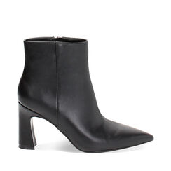 Tronchetto nero, tacco 9 cm, Primadonna, 242150201EPNERO035, 001a
