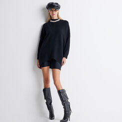 Maglione nero, Primadonna, 22U535786TSNEROUNI, 004 preview