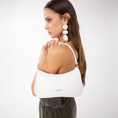 Mini sac blanc avec bandouli&egrave;re amovible, Primadonna, 275130169EPBIANUNI, 002a