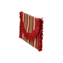 Pochette da mare in paglia rossa, Primadonna, 25J904698PGROSSUNI, 003 preview
