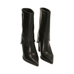 Ankle boots neri, tacco 9,5 cm , Primadonna, 203003105EPNERO037, 002 preview