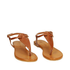 Sandalias planas marrones, Special Price, 234992895EPMARR038, 002a
