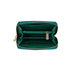 Portafogli verde laminato, Primadonna, 215122516LMVERDUNI, 004 preview