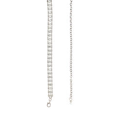 Cinturón de mujer plata en metal, Primadonna, 25B400019MTARGEUNI, 001a