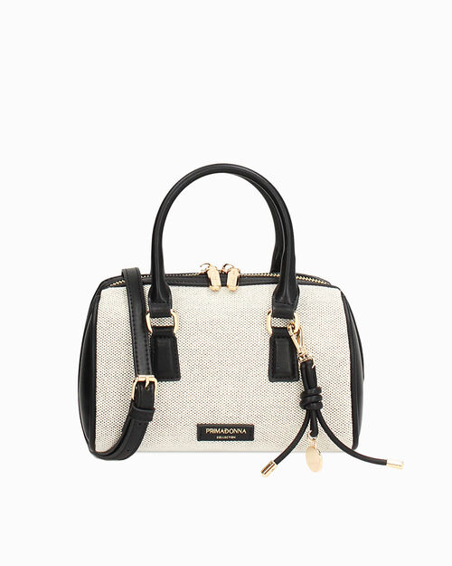 Mini bag nera con eleganza urbana, BLACK
