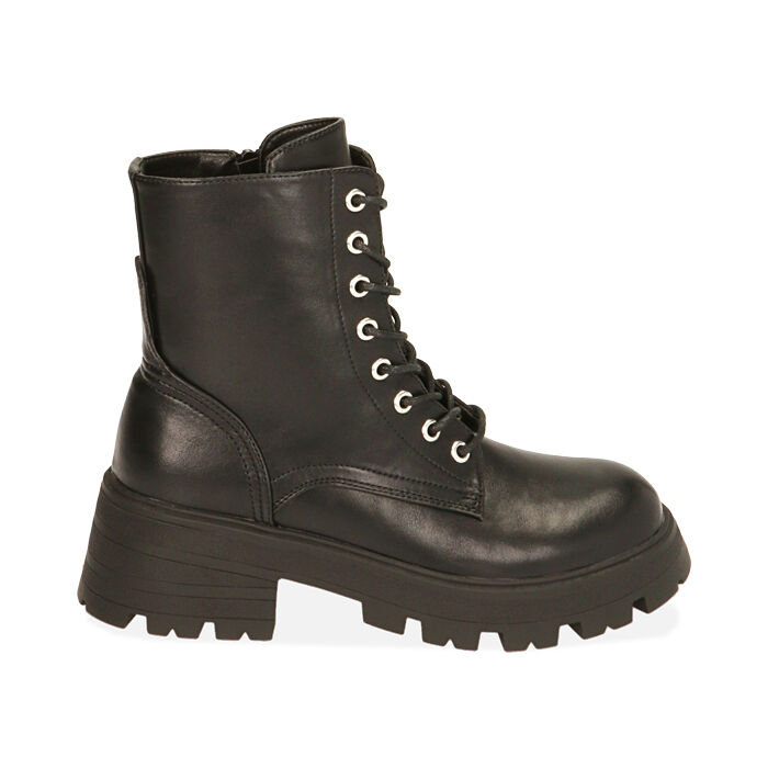 Anfibi donna hiking neri Primadonna Collection