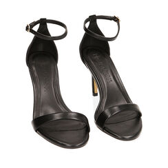 Sandalias con tacones negras, Special Price, 234961505EPNERO035, 002a