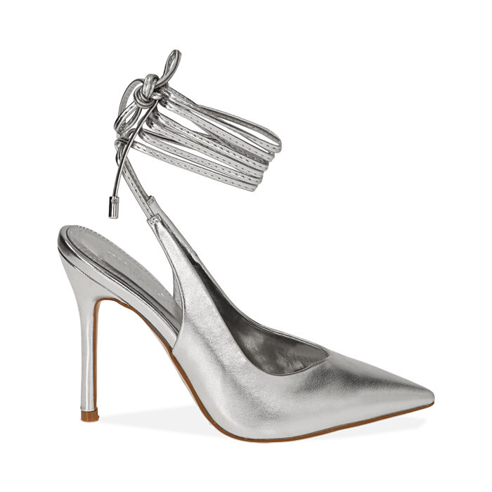 Scarpe con on sale tacco argento primadonna