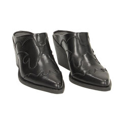 WOMEN SHOES SABOT SYNTHETIC NERO, Primadonna, 233073173EPNERO035, 002 preview