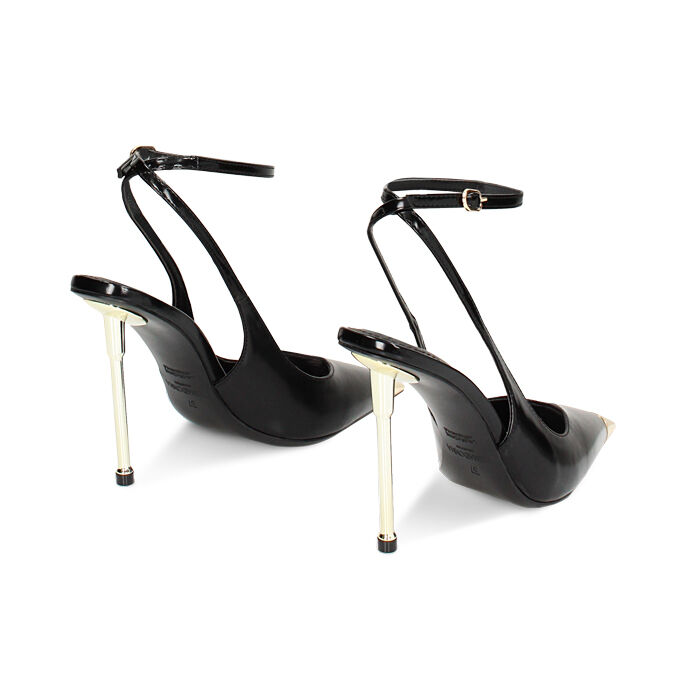 Decollete nere con punta oro donna Primadonna Collection