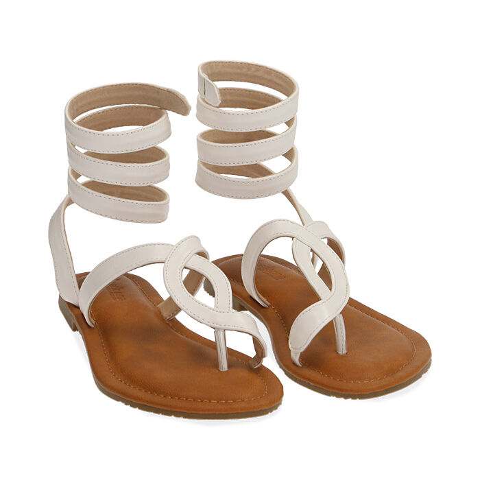 Sandalias de dedo blancas | Primadonna Collection