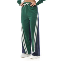 Pantalone verde largo, 24C924108TSVERDL, 001a