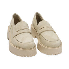 WOMEN SHOES MOCASSINS SUEDE GHIA, Primadonna, 21L615001CMGHIA035, 002 preview