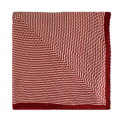 Pashmina bianca e rossa in tessuto elegante, Primadonna, 26B446831TSBIROUNI, 001a