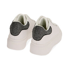 Sneakers bianche, suola 4,5 cm , Primadonna, 202621193EPBIAN035, 003 preview