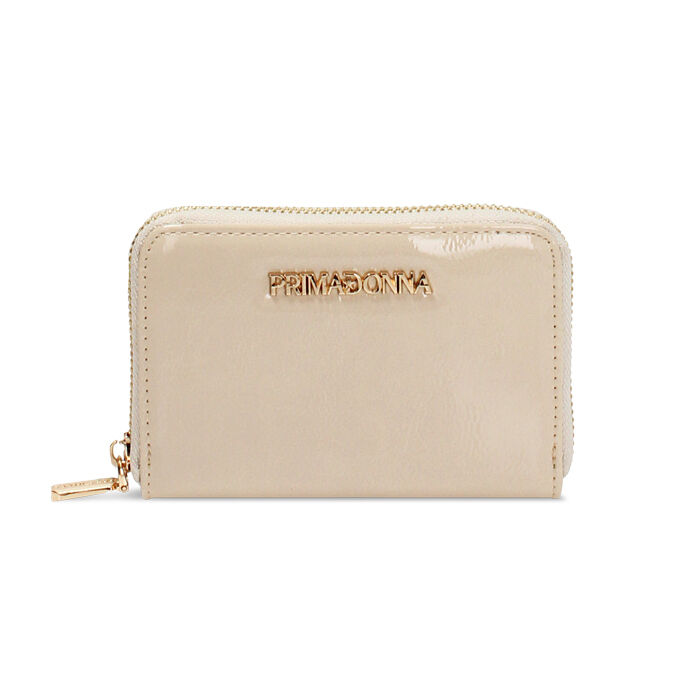 Cartera beige simple Primadonna Collection