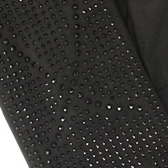 ACCESSORI GUANTI MICROFIBRA PIETRE NERO, 24B424536MPNEROUNI, 002a