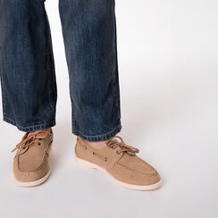 Stringate beige in camoscio, Primadonna, 270631001CMBEIG035, 002 preview