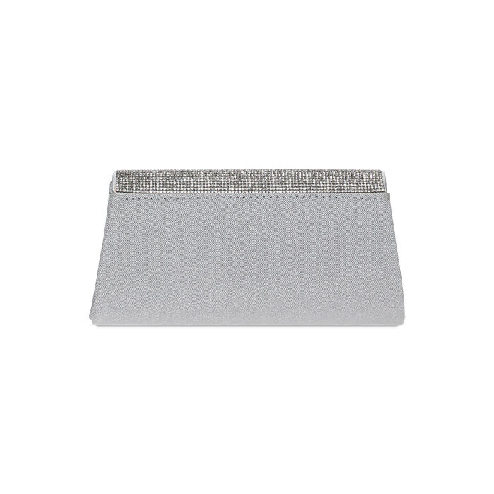 Pochette argentee pailletée clearance