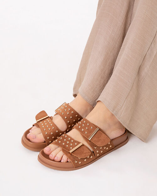 ZAPATOS BIRKENSTOCK MICROFIBRA COGN, COGNAC