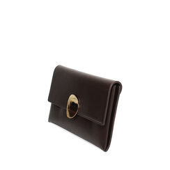 BORSA POCHETTE SINTETICO MORO, Borse, 275130211EPMOROUNI, 002a