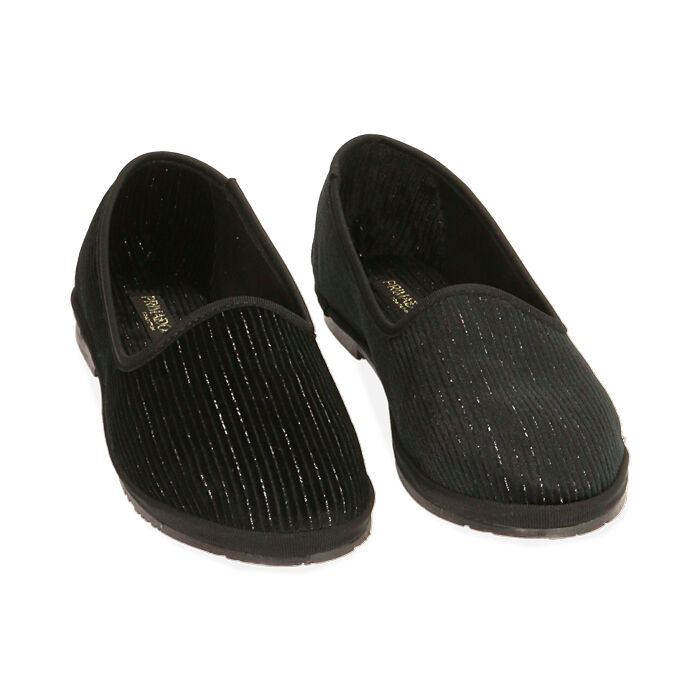 Slippers femme noir clearance