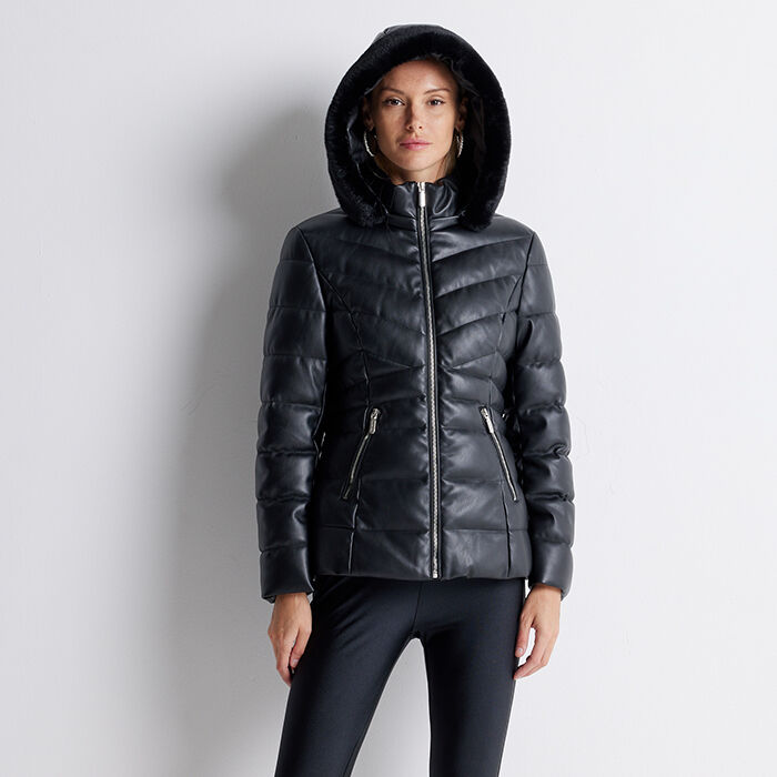 Piumino nero discount