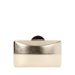 Pochette femme or en laminé, Primadonna, 255109704LMOROGUNI, 001a