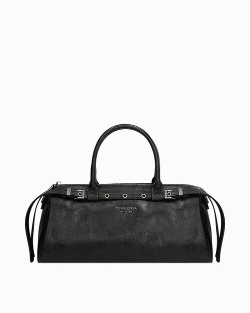 SACS SAC A MAIN SYNTHETIQUE CUIR NERO, BLACK