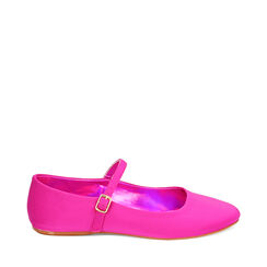 Ballerine fucsia in tessuto, Primadonna, 234988011LYFUCS035, 001a