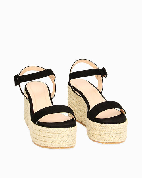 ZAPATOS CUNA MICROFIBRA NERO, BLACK