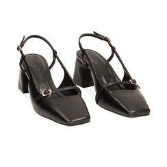 Zapatos de tacón destalonados negros, Primadonna, 232100402EPNERO036, 002 preview