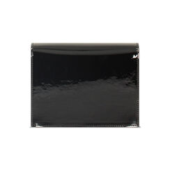 Mini bag nera in vernice, Primadonna, 245126053VENEROUNI, 003 preview