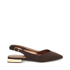 Bailarinas destalonada marr&oacute;n oscuro elegante, Zapatos, 274946666LYMORO035, 001a