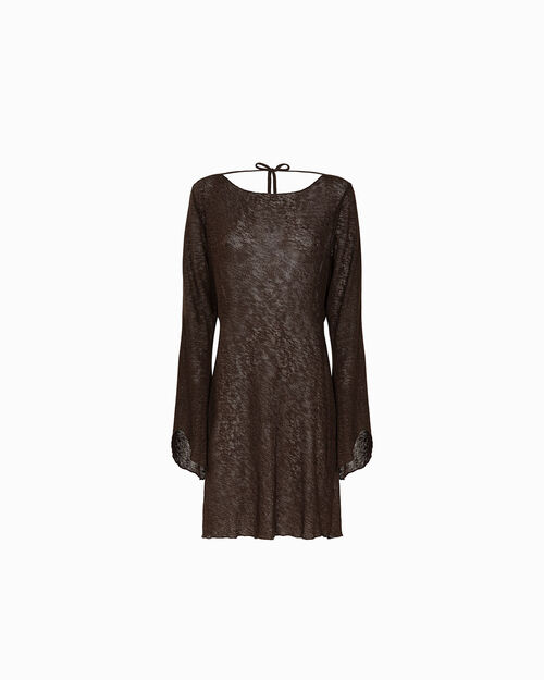 Copricostume testa di moro con dettagli chic, DK BROWN