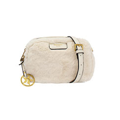 Sac bandouli&egrave;re cr&egrave;me avec d&eacute;tails en fourrure synth&eacute;tique, Primadonna, 265700565FUPANNUNI, 001 preview