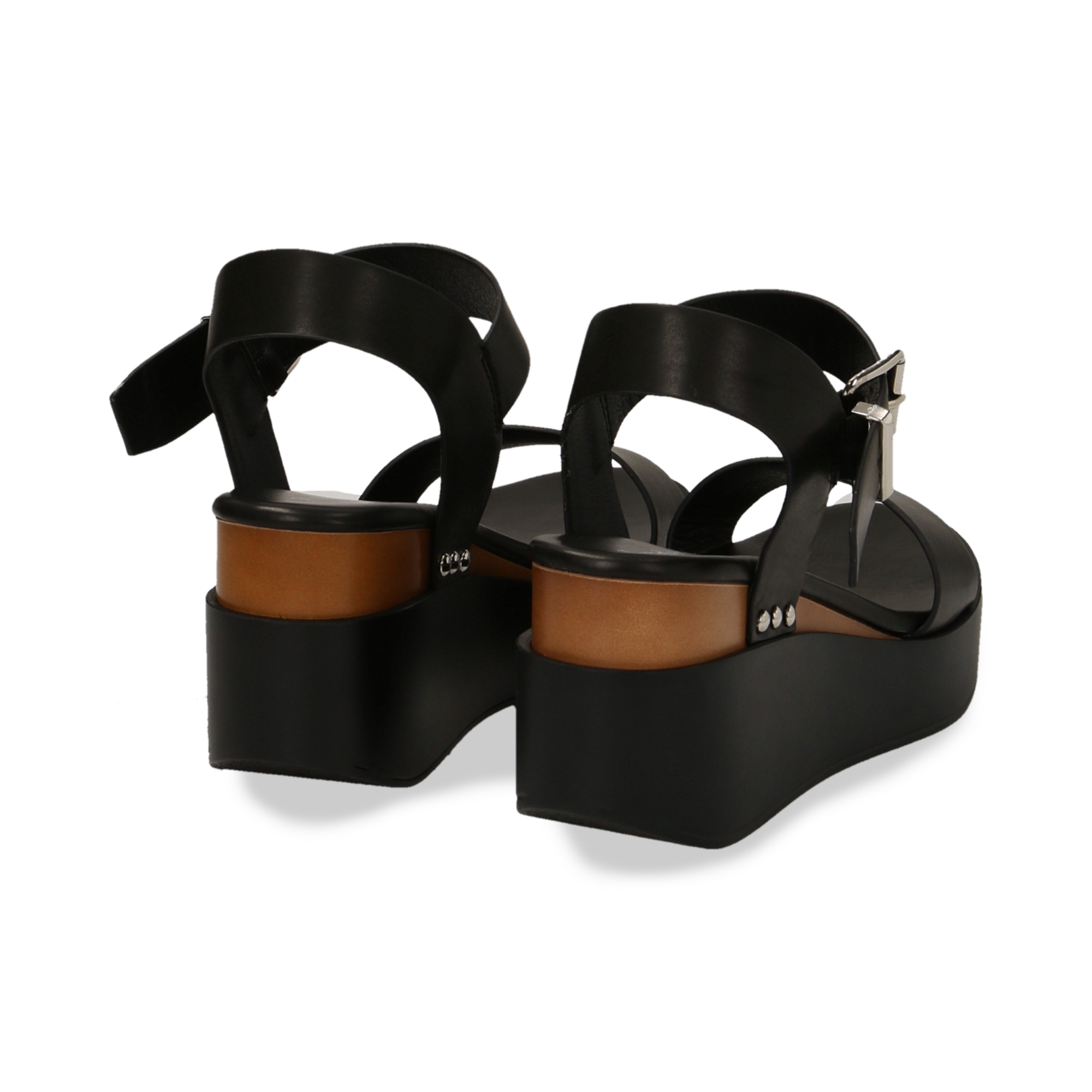 sandali zeppa flatform