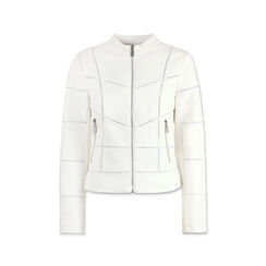 Giubbino donna bianco, Primadonna, 256501020EPBIANM, 001a