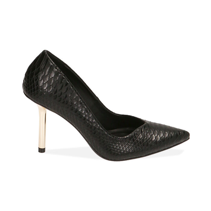 Escarpins effet echten python