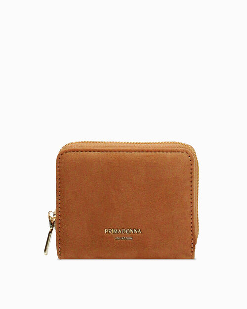Cartera cognac con detalles sofisticados, COGNAC