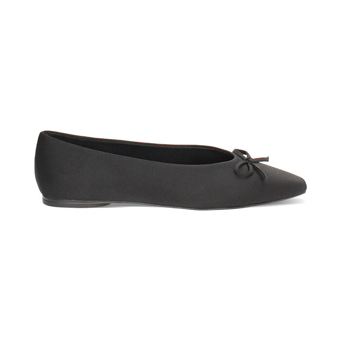 Ballerine donna nere punta squadrata, Primadonna, 25P800813LYNERO035