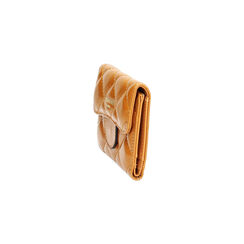 Portefeuille brillant ocre avec détails élégants, Primadonna, 265702429EUOCRAUNI, 002 preview