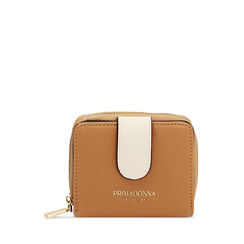 Portafoglio camel compatto, 245700502EPCAMEUNI, 001a